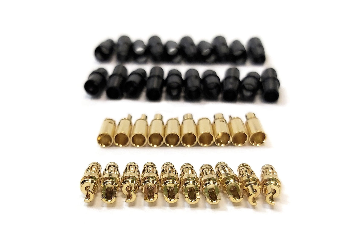 Amass - SH3.5 3.5mm Bullet Connectors - 10 Pairs