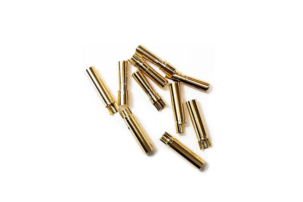 AMASS - GC4013 4mm Gold Plated Bullet - 5 Pairs