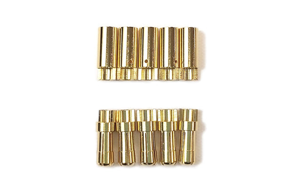 AMASS - GC5510 5.5mm Gold Plated Bullets - 5 Pairs