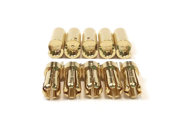 AMASS - GC5510 5.5mm Gold Plated Bullets - 5 Pairs