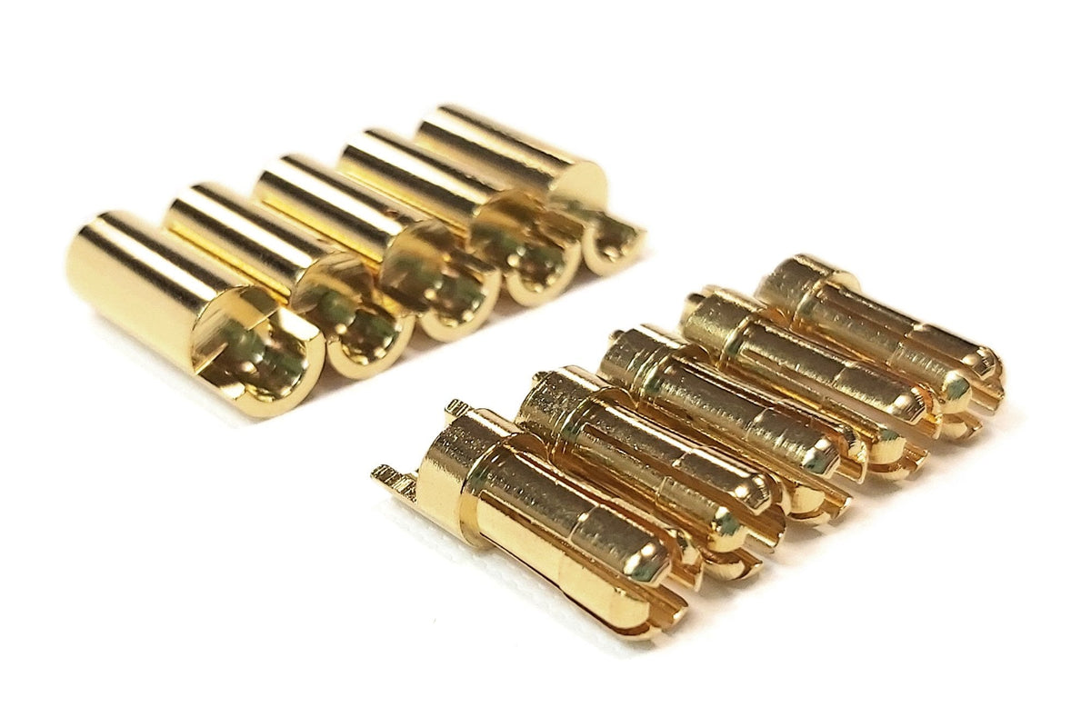 AMASS - GC5510 5.5mm Gold Plated Bullets - 5 Pairs