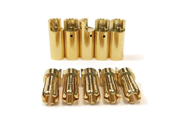 AMASS - GC5510 5.5mm Gold Plated Bullets - 5 Pairs