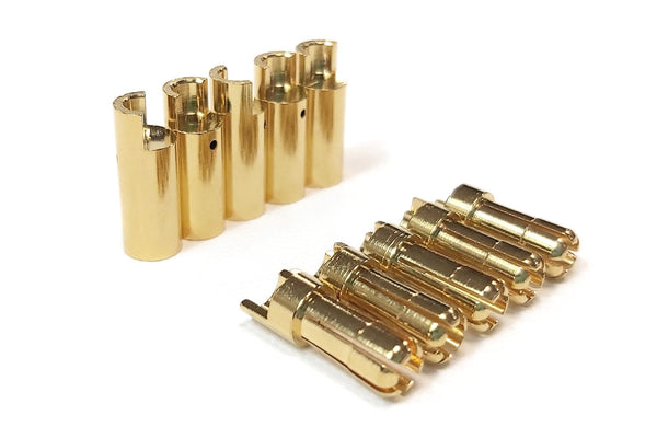 AMASS - GC5510 5.5mm Gold Plated Bullets - 5 Pairs