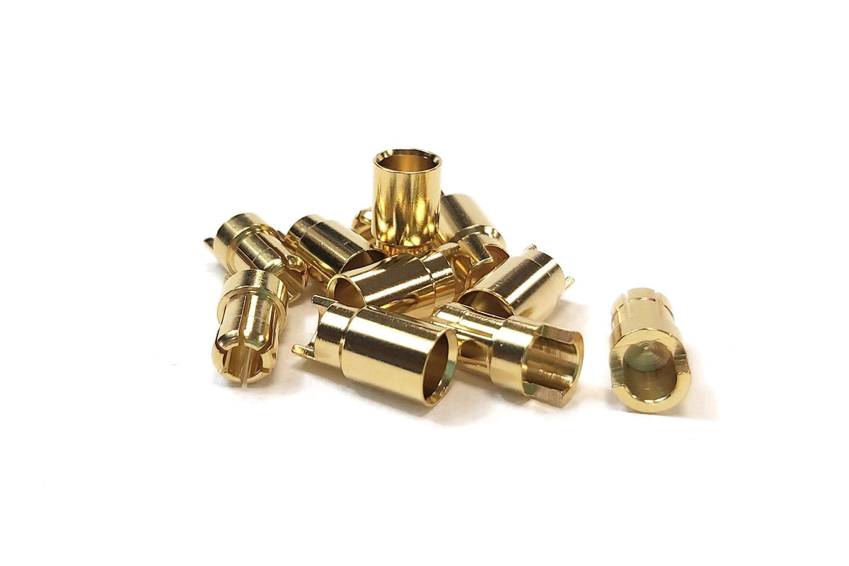 AMASS - GC6010 6mm Gold Plated Bullets - 5 Pairs