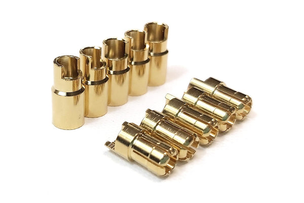 AMASS - GC6010 6mm Gold Plated Bullets - 5 Pairs