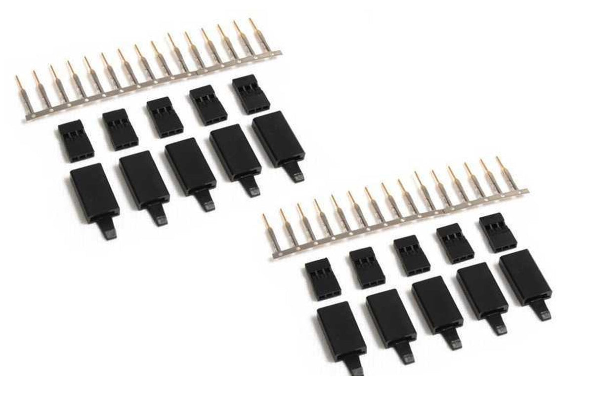 Futaba Female Locking Servo Connector (10 pcs)