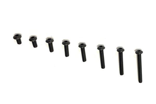 HEX Socket Domed Screws - Self Colour