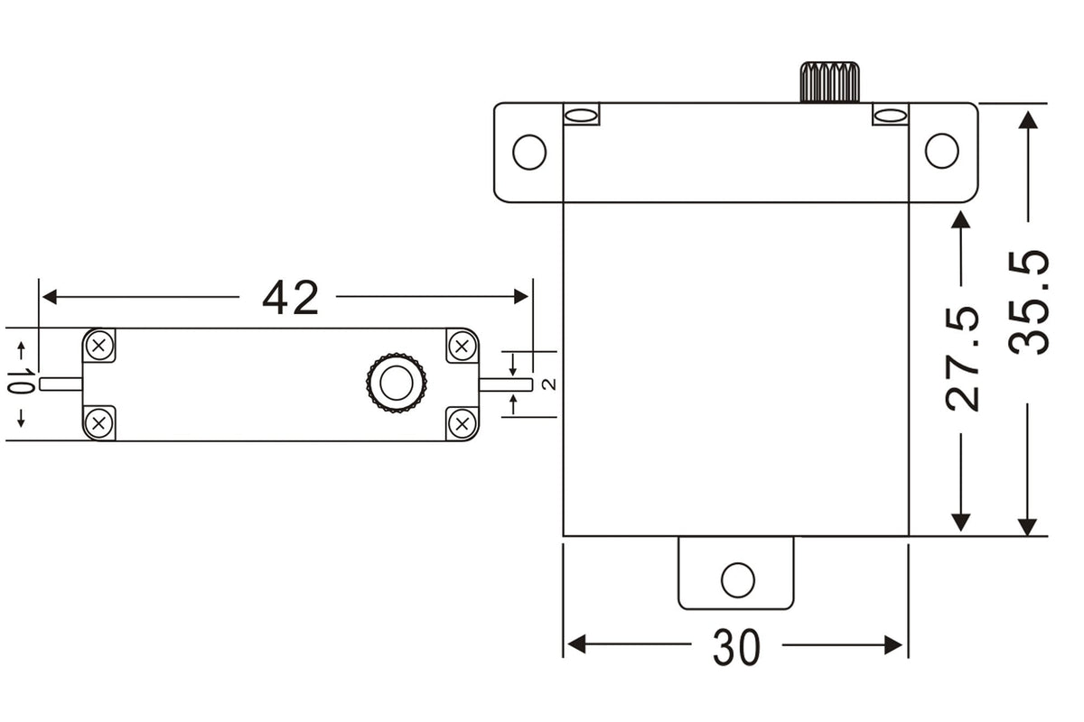 JX Servo PDI-2105MG 21g High Torque Digital Slim Servo