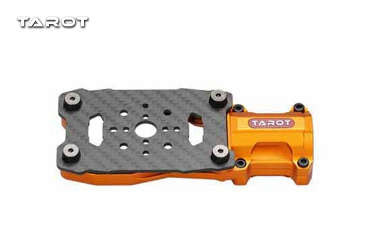 Tarot 30mm Aluminium Motor Mount w/ Damper - TL30Z1  (Orange)