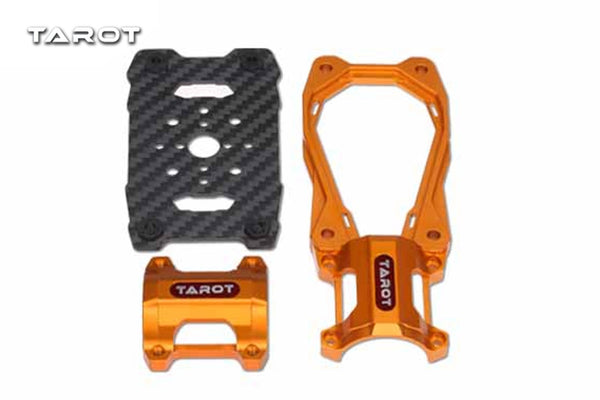 Tarot 30mm Aluminium Motor Mount w/ Damper - TL30Z1  (Orange)