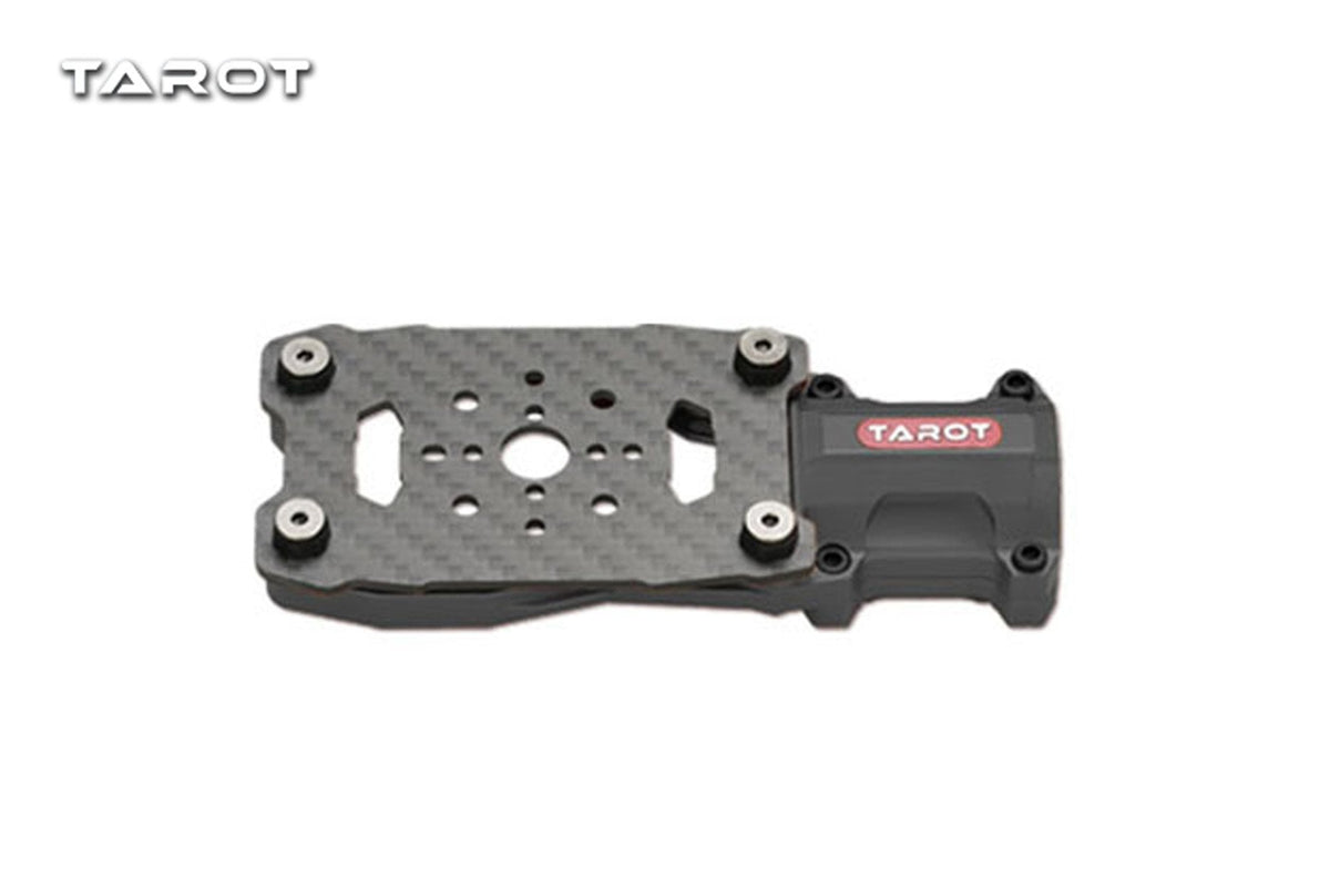 Tarot 30mm Aluminium Motor Mount w/ Damper (Black) - TL30Z2
