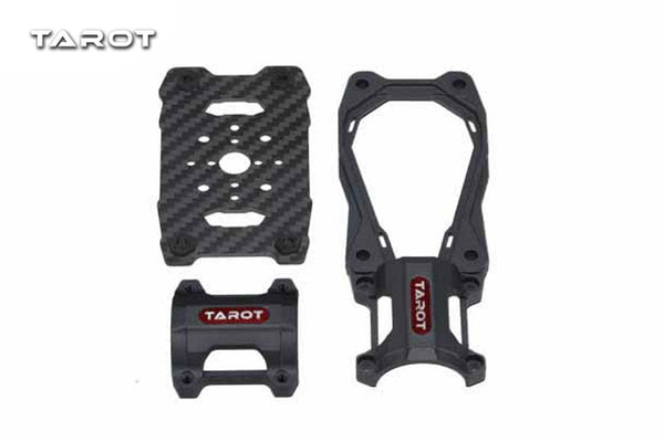 Tarot 30mm Aluminium Motor Mount w/ Damper (Black) - TL30Z2