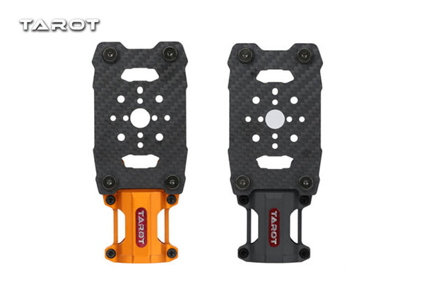 Tarot 30mm Aluminium Motor Mount w/ Damper (Black) - TL30Z2