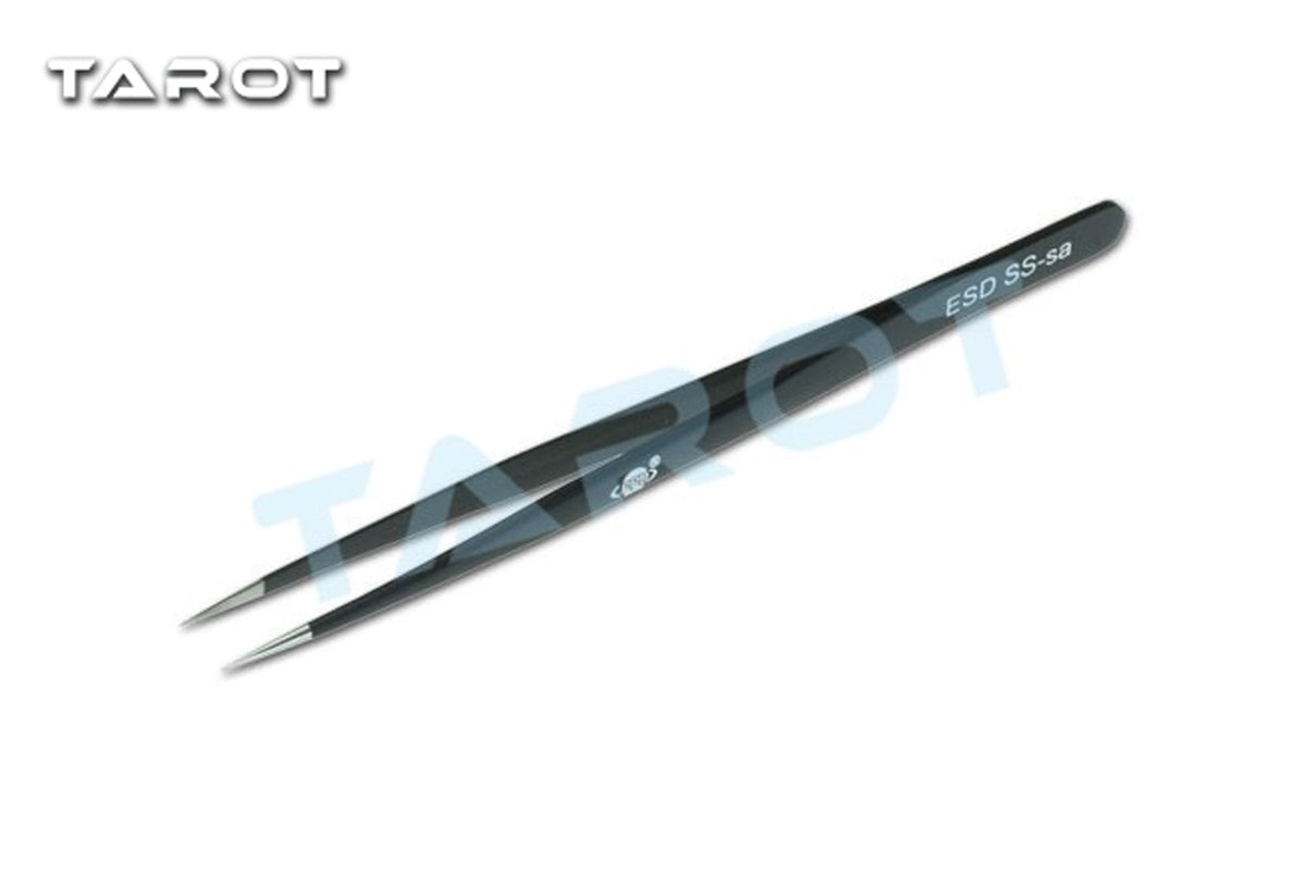 Tarot ESD SS-sa Black Anti-static Tweezers - TL9013
