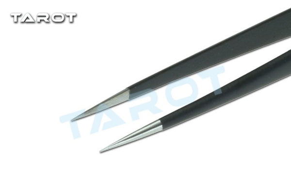 Tarot ESD SS-sa Black Anti-static Tweezers - TL9013