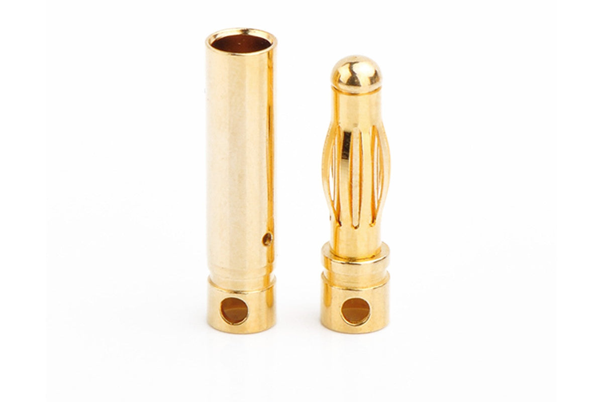 AMASS - GC4010 4mm Gold Plated Bullet - 5 Pairs
