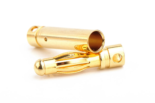 AMASS - GC4010 4mm Gold Plated Bullet - 5 Pairs