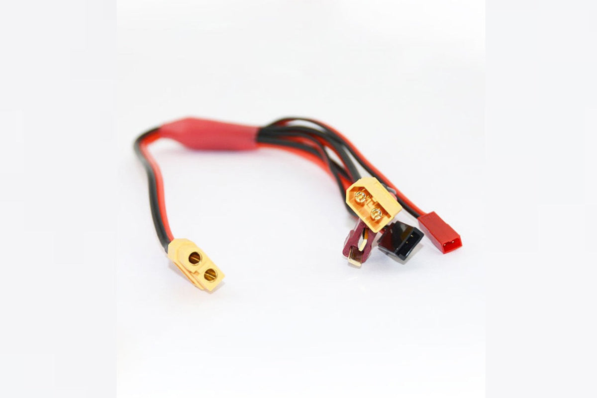 XT60 to Multi-plug Charging Cable