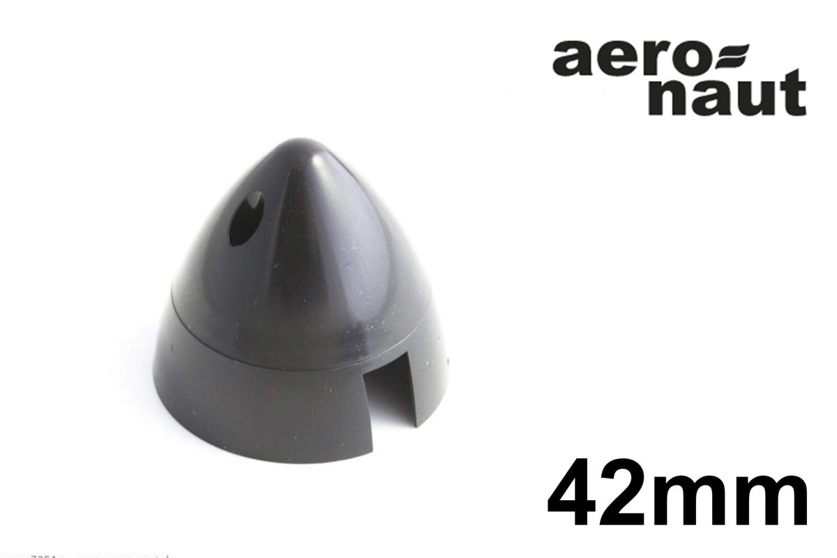 Aero-Naut Plastic Spinner - 42mm Black