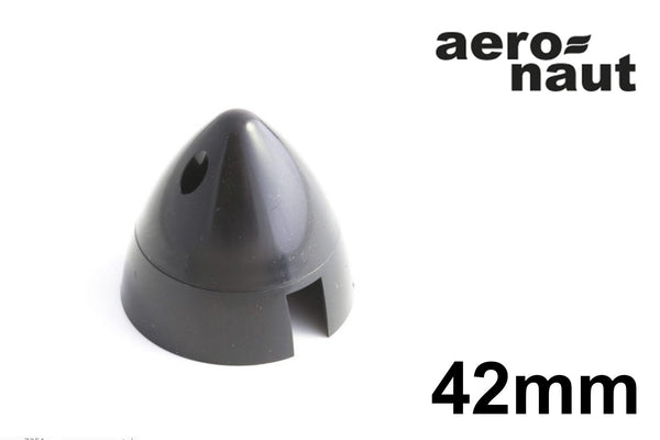 Aero-Naut Plastic Spinner - 42mm Black