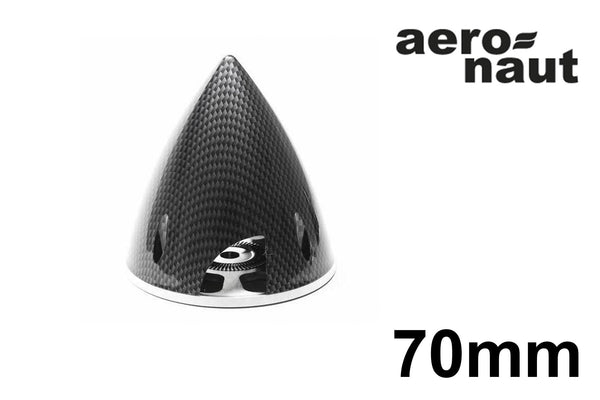 aero-naut Fixed A/K Spinner - 70mm Carbon effect