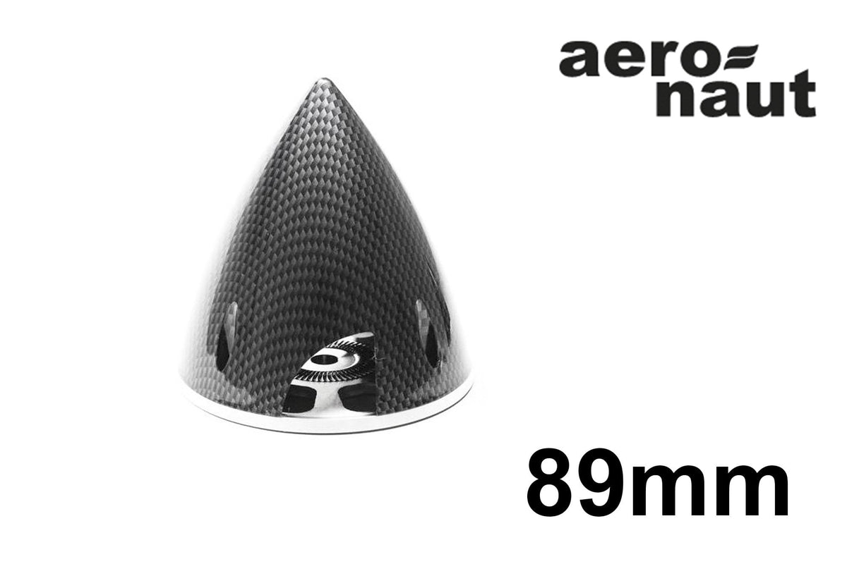 aero-naut Fixed A/K Spinner - 89mm Carbon effect