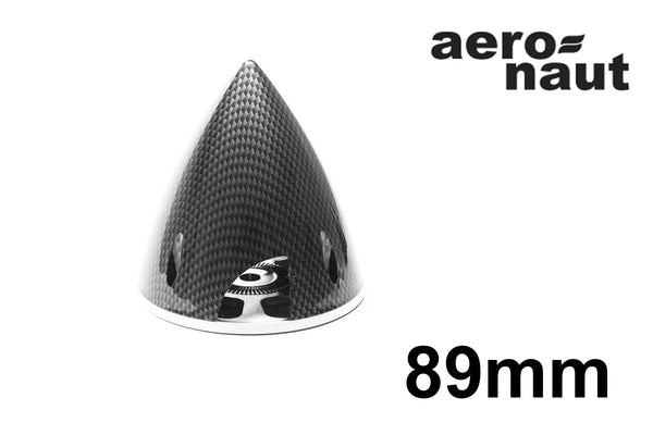 aero-naut Fixed A/K Spinner - 89mm Carbon effect