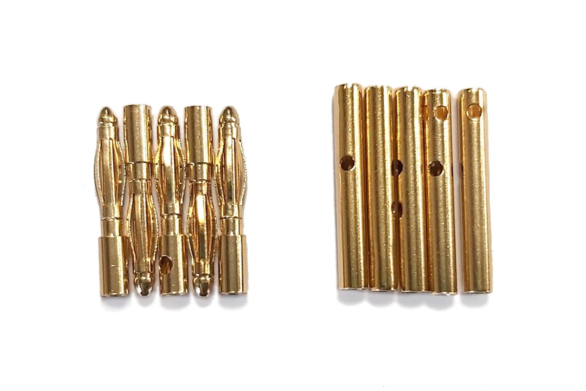 AMASS - GC2010 2mm Gold Plated Bullets - 5 Pairs