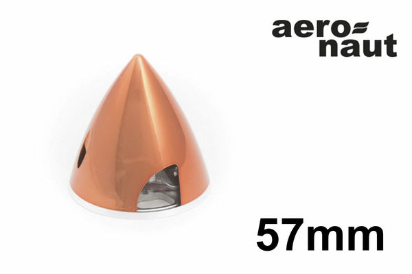 aero-naut Fixed A/K Spinner - 57mm Metallic Orange