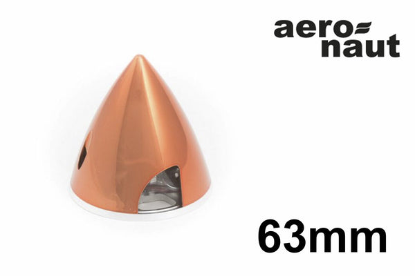 aero-naut Fixed A/K Spinner - 63mm Metallic Orange