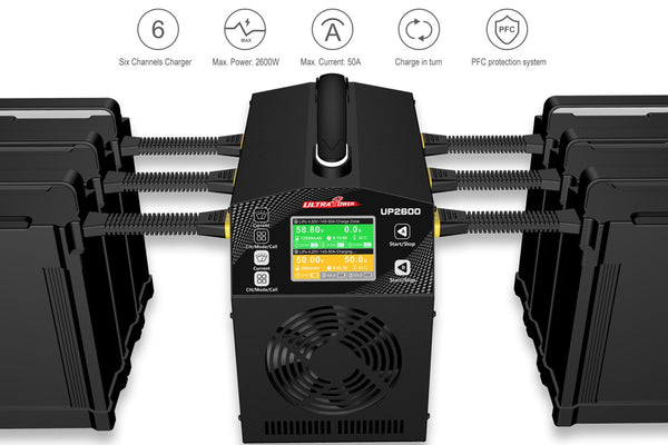 UltraPower - UP2600 50A 12-14S Intelligent LiPo/LiHV Battery Charger