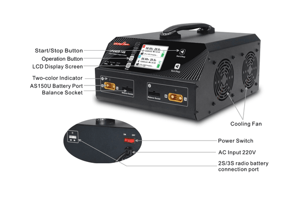 UltraPower - UP2800-14S LiPo/LiHV Charger
