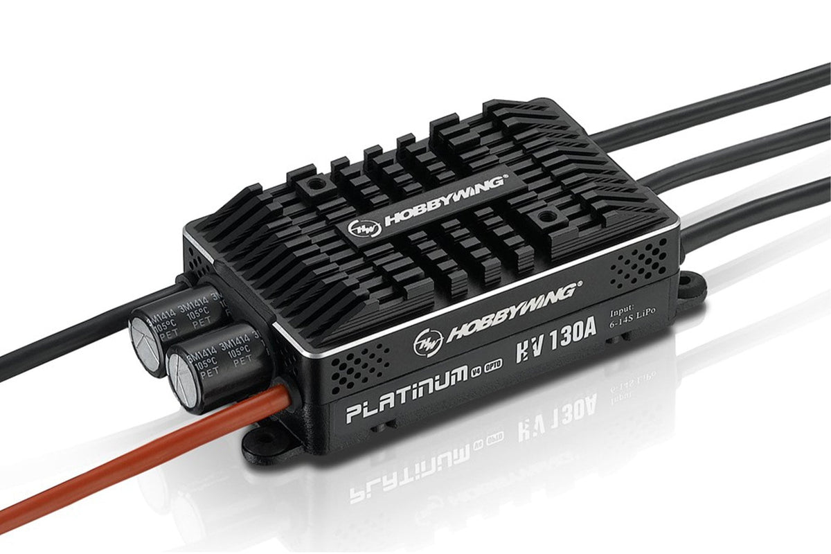 Hobbywing - Platinum HV 130A 6-14S V4 OPTO