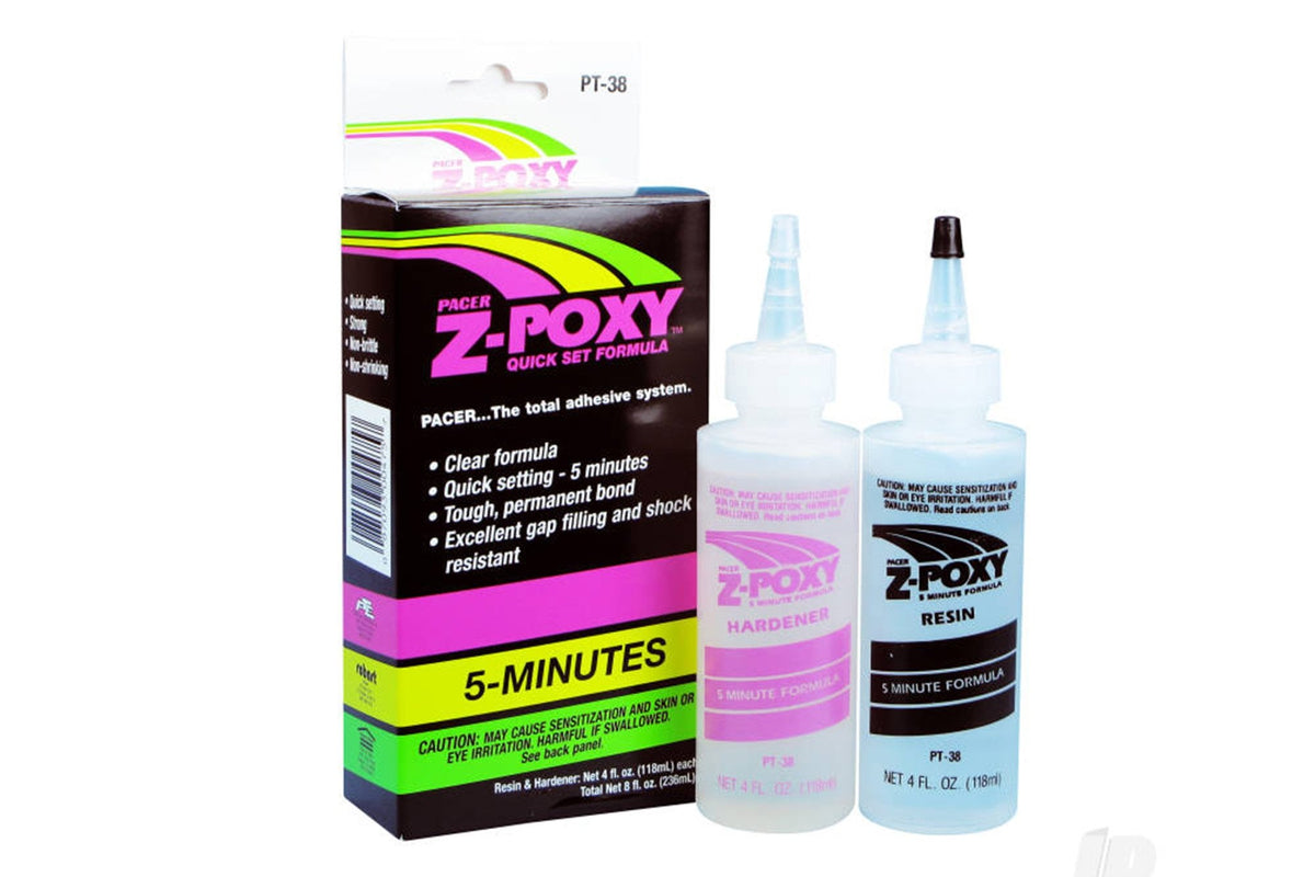 ZAP - PT-38 Z-Poxy 5 Minute Epoxy 8oz
