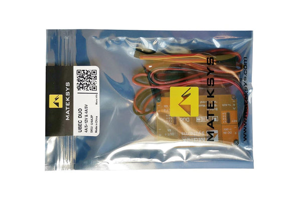 Matek - UBEC DUO, 4A/5 - 12V & 4A/5V - U4A2P