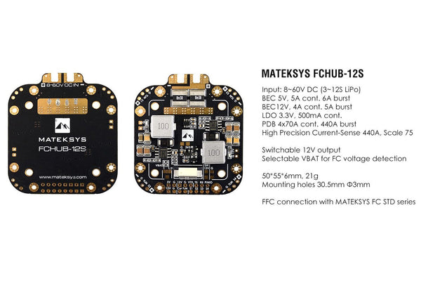 Matek Systems- PDB FCHUB-12S