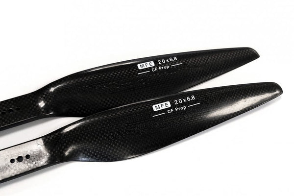 MFE Fighter - Carbon Fibre Prop 20x6.8- 1 pair (CW CCW)