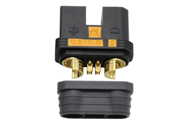 QS10-S Antispark Female Connector Black- 1PC