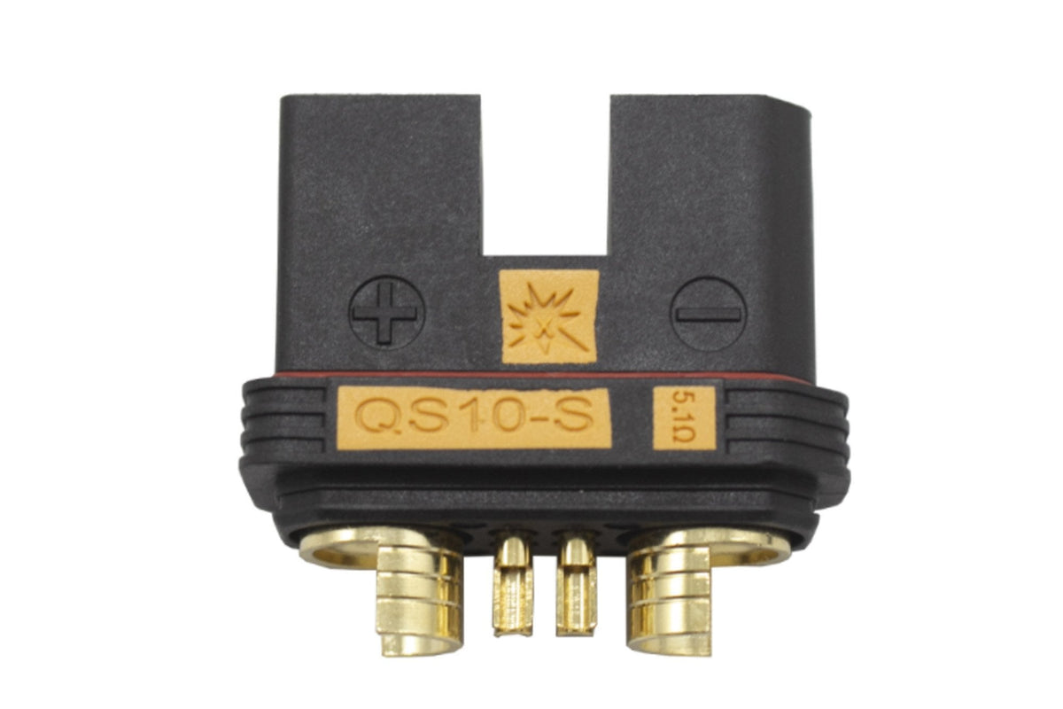 QS10-S Antispark Female Connector Black- 1PC
