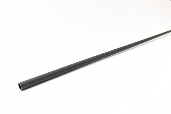 3DXR- Roll wrapped carbon fibre tubes-Matte - 1000mm