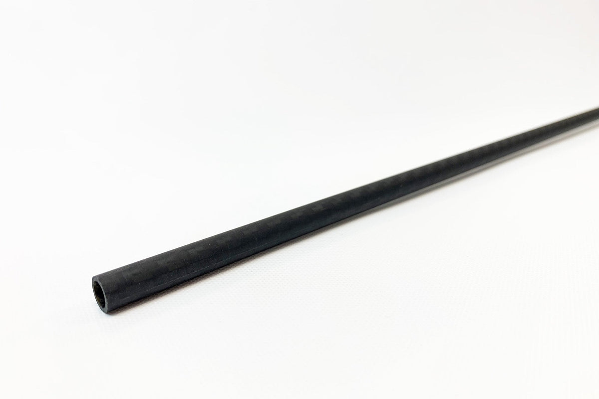 3DXR- Roll wrapped carbon fibre tubes-Matte - 1000mm