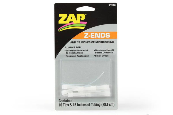 ZAP -PT-18C Z-Ends Tips & Micro Dropper Tub- 10pcs