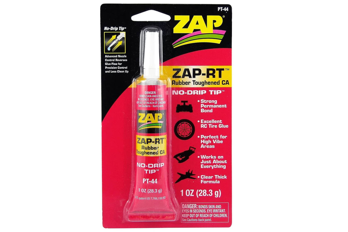 ZAP - PT-44 Zap-RT Rubber Toughened CA 1oz/28.3g