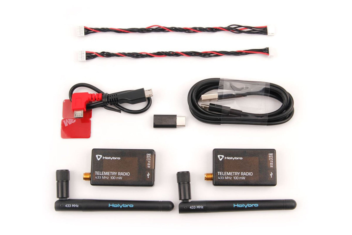 Holybro - SiK Telemetry Radio Set V3 - 100mw 433MHz