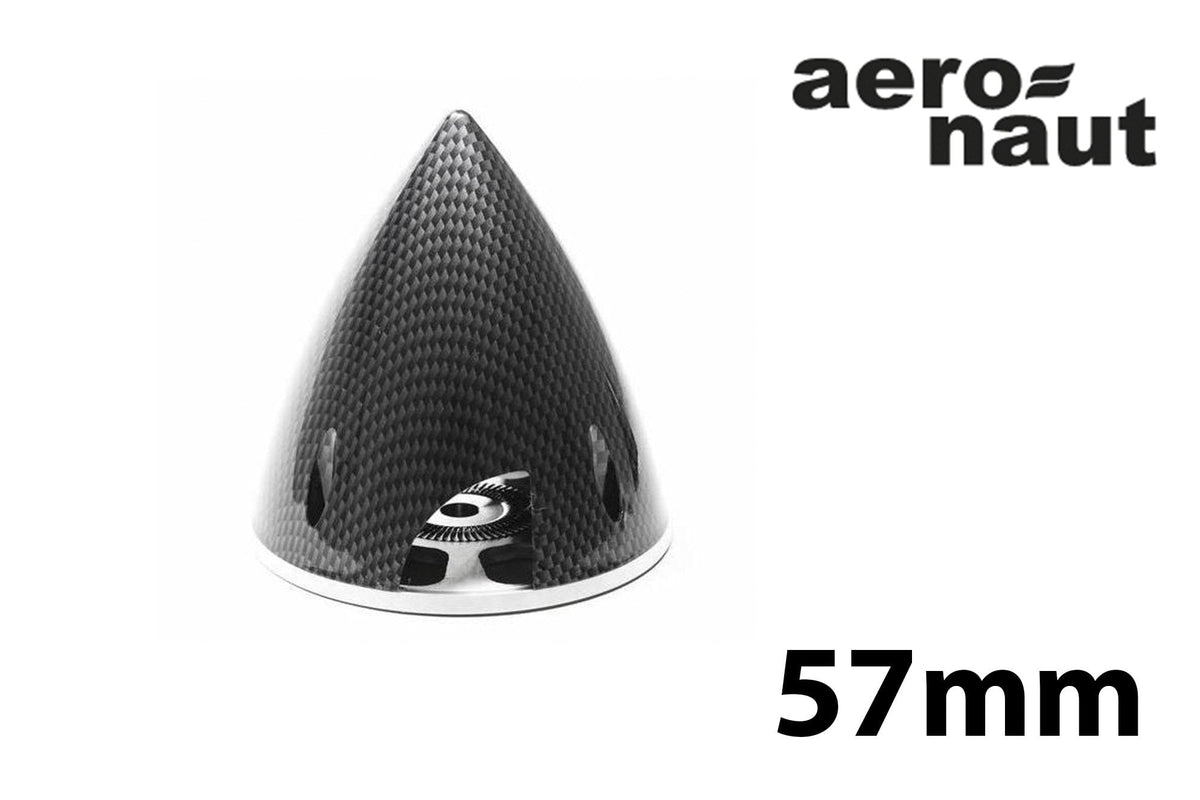 aero-naut Fixed A/K Spinner - 57mm Carbon effect