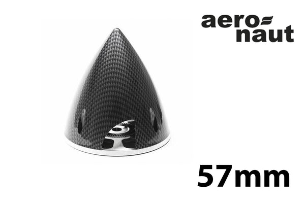 aero-naut Fixed A/K Spinner - 57mm Carbon effect