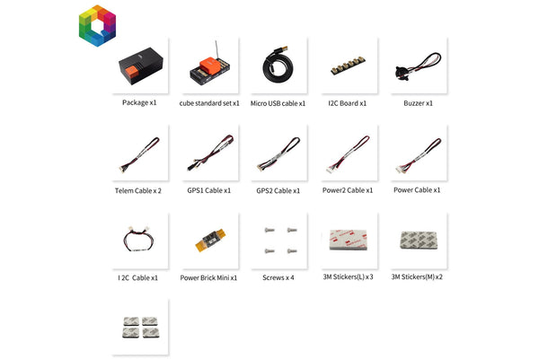 CubePilot- The Cube Orange FD Standard Set with ADS-B Carrier Board (HX4-06159)