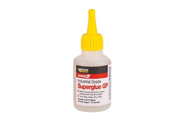 Everbuild Stick2 GP -Industrial Superglue 20g