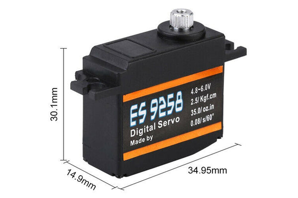 EMAX ES9258 Rotor Tail Servo for 450 Helicopters
