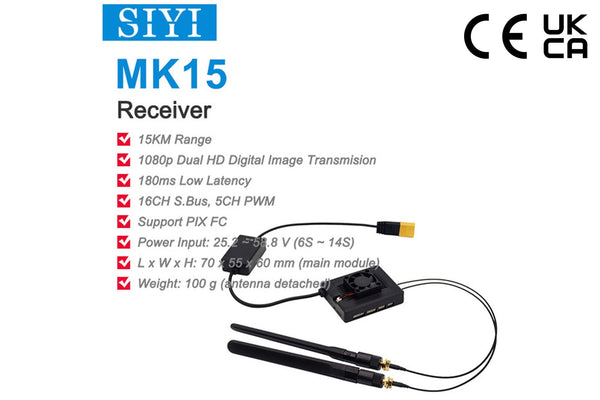 SIYI MK15/MK32/HM30/Unit RC 7 Spare parts